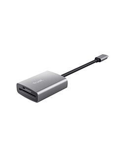 Trust 24136 card reader USB 3.2 Gen 1 (3.1 Gen 1) Type-C Aluminium 24136
