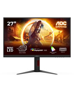 AOC G4 U27G4XM computer monitor 68.6 cm (27") 3840 x 2160 pixels 4K Ultra HD LED Black, Red U27G4XM