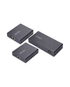 StarTech.com 2-Port HDMI Extender and Splitter Over CAT6, 4K 60Hz, Up to 230ft (70m), 1x2 HDMI over Ethernet Distribution Kit with IR and Power Over Cable