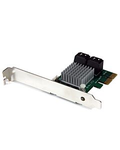 StarTech.com 4 Port PCI Express 2.0 SATA III 6Gbps RAID Controller Card with HyperDuo SSD Tiering PEXSAT34RH