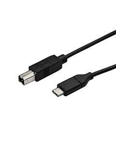 StarTech.com USB-C to USB-B Printer Cable - M/M - 0.5 m - USB 2.0 USB2CB50CM