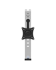 StarTech.com Cubicle Monitor Mount - Cubicle Wall Single Monitor Hanger - Up to 34" VESA Mount Display - Height Adjustable Ergonomic Office Cubicle Hanging Flat Panel Hook & Clamp Bracket ARMCBCLB
