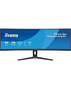 iiyama ProLite XCB4594DQSU-B1 computer monitor 113 cm (44.5") 5120 x 1440 pixels Dual QHD LED Black XCB4594DQSU-B1
