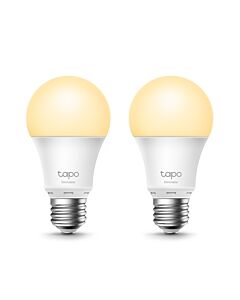 TP-Link Tapo Dimmable Smart Light Bulb, 2-Pack TAPOL510E2PK