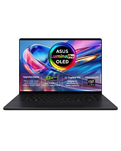 ASUS ProArt P16 H7606WR-SE004W Copilot+ PC AMD Ryzen AI 9 HX 370 Laptop 40.6 cm (16") Touchscreen WQUXGA 32 GB LPDDR5x-SDRAM 2 TB SSD NVIDIA GeForce RTX 5070 Ti Wi-Fi 7 (802.11be) Windows 11 Home Black H7606WR-SE004W