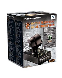 Thrustmaster HOTAS Warthog Dual Throttles Black USB Flight Sim PC 2960739