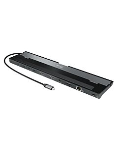 j5create JCD542-N USB-C® Dual HDMI™ Docking Station, includes 2x HDMI ports and 4x USB ports, Grey & Black JCD542-N