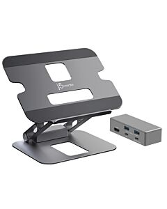 j5create JTS327 Multi-Angle 4K Docking Stand JTS327-N