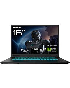 GIGABYTE GAMING A16 Laptop - 16", 165Hz WUXGA, Ryzen 7 260, RTX 5060, 16GB DDR5 5200MHz, 1TB Gen4 SSD, Windows 11 Home, 2 Year Warranty, Dolby Atmos, GAMING A16 3THK3UK894SH A16 3THK3UK894SH