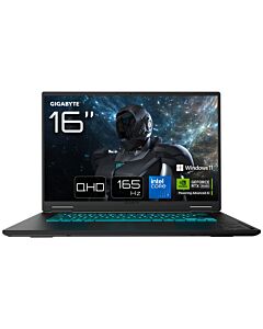 GIGABYTE GAMING A16 PRO DYH Gaming Laptop - 16“, 165Hz QHD, Intel Core 7 240H, NVIDIA RTX 5080, 32GB LPDDR5X 5600MHz, 1TB Gen4 SSD, Win11 Home, 2 Year Warranty, Dolby Atmos, GAMING A16 PRO DYHG5UKCC4SH GAMING A16 PRO DYHG5UKCC4SH