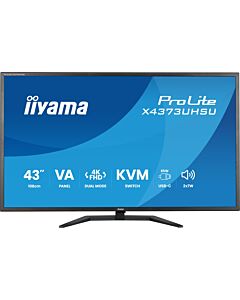 iiyama ProLite X4373UHSU-B2 computer monitor 108 cm (42.5") 3840 x 2160 pixels 4K Ultra HD LED Black X4373UHSU-B2