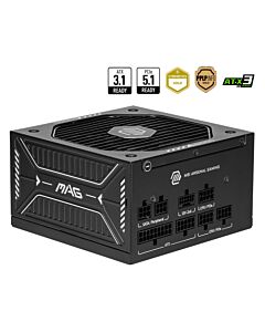 MSI MAG A650GLS PCIE5 power supply unit 650 W 24-pin ATX ATX Black