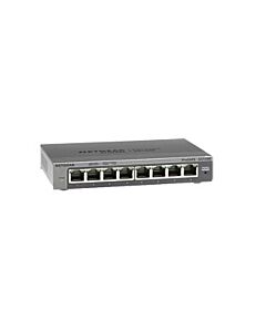 NETGEAR GS108E Managed L2/L3 Gigabit Ethernet (10/100/1000) GS108E-300UKS
