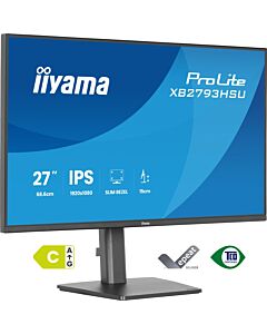 iiyama ProLite XB2793HSU-B1 computer monitor 68.6 cm (27") 1920 x 1080 pixels Full HD LED Black XB2793HSU-B1