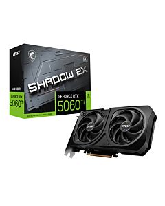 MSI GEFORCE 5060 TI 16GB SHADOW 2X OC PLUS BULK NVIDIA GeForce RTX 5060 Ti GDDR7 GEFORCE RTX 5060 TI 16G SHADOW 2X OC PLUS BULK