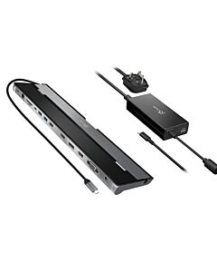 j5create JCD543P USB-C™ Triple Display Docking Station with 100W PD Adapter