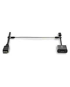 StarTech.com 5-Pack Security Cable Tethers for Adapters & Dongles - Universal Cable Adapter Tether - Tether Cables - Adjustable Length Anti-Theft Cable Tether Lock Kit - Steel CONNLOCKPK5