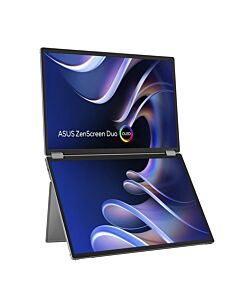 ASUS ZenScreen Duo OLED MQ149CD computer monitor 35.6 cm (14") 1920 x 1200 pixels WUXGA Silver