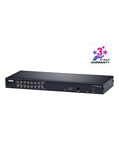 ATEN 16-Port CAT5e/6 KVM Over IP Switch KH1516AI