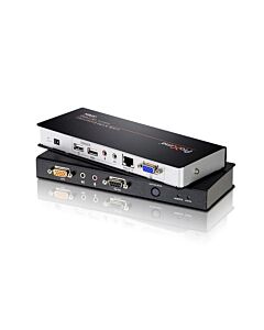 ATEN USB VGA KVM Extender with Audio, RS-232 and Deskew (300m) CE770