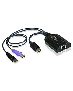 ATEN USB - DisplayPort to Cat5e/6 KVM Adapter Cable (CPU ule) KA7169
