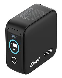 Verbatim Mini GaN Charger 100W with Display 30239