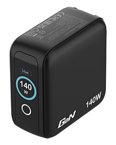 Verbatim Mini GaN Charger 140W with Display 30240