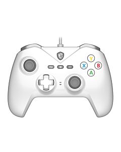 MSI FORCE GC200 WHITE Gaming Controller USB Gamepad Analogue / Digital Android, PC 4711377334341