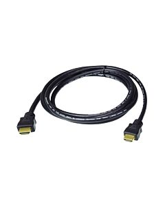 ATEN High Speed HDMI Cable with Ethernet True 4K ( 4096X2160 @ 60Hz); 1 m HDMI Cable with Ethernet 2L-7D01H