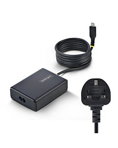 StarTech.com 100W USB-C Laptop Charger with 1.5m Tethered USB-C Cable, Power Adapter Brick for Dell, XPS, HP ProBook, MacBook Pro, Microsoft Surface Pro 1100LU-USB-C-CHARGER