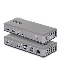 StarTech.com 199UE-USBC-DOCK laptop dock/port tor Wired USB 3.2 Gen 2 (3.1 Gen 2) Type-C Grey 199UE-USBC-DOCK