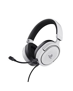 Trust GXT 498 Forta Headset Wired Head-band Gaming Black, White 24716