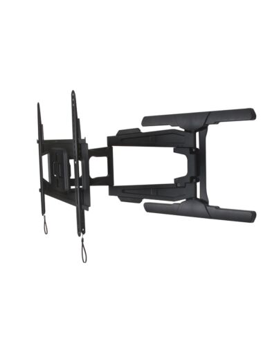 B-Tech Ultra-Slim Double Arm Flat Screen Wall Mount with Tilt and Swivel