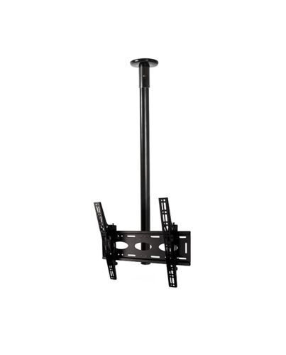 B-Tech Universal Flat Screen Ceiling Mount with Tilt (VESA 400) - 1m Ø50mm Pole