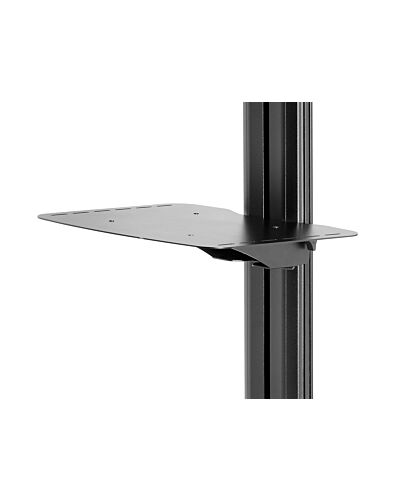 Peerless ACC-MS multimedia cart accessory Black Metal Shelf