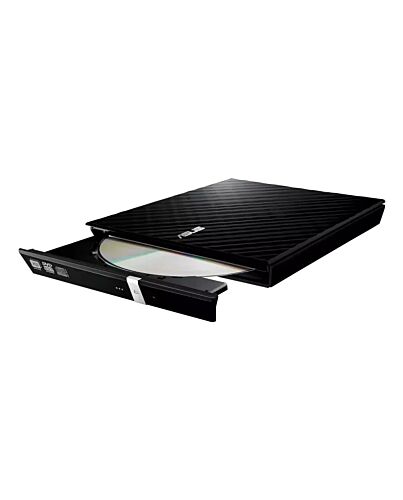 ASUS SDRW-08D2S-U Lite optical disc drive DVD±RW Black 90-DQ0435-UA221KZ