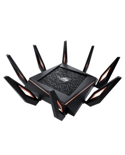 ASUS GT-AX11000 wireless router Gigabit Ethernet Tri-band (2.4 GHz / 5 GHz / 5 GHz) Black