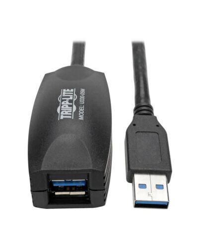 Tripp Lite U330-05M USB 3.0 SuperSpeed Active Extension Repeater Cable (A M/F), 5M (16.4 ft.)