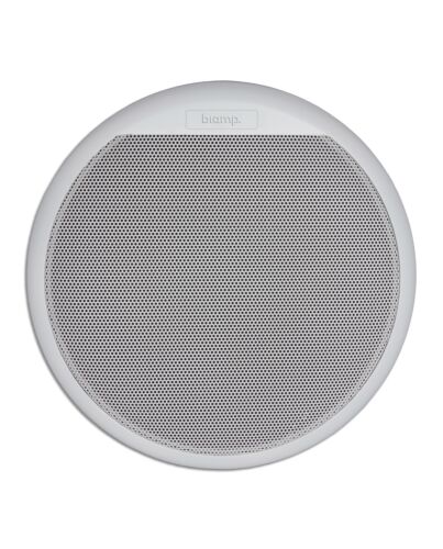 Biamp Commercial CMAR8T 8-inch 100V/20W Two-Way Built-in Marine Speaker White
