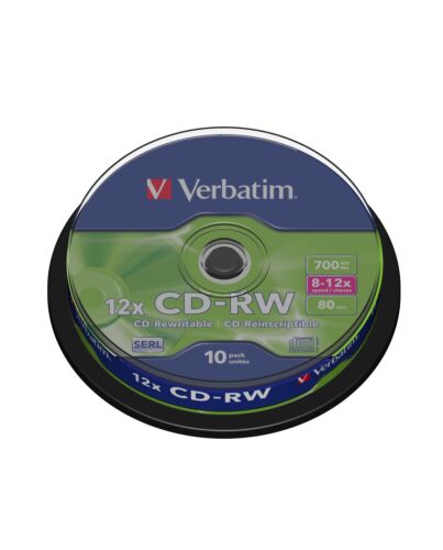 Verbatim CD-RW 12x 700 MB 10 pc(s)