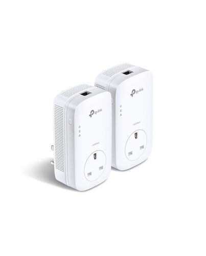 TP-Link AV1300 Gigabit Passthrough Powerline Starter Kit