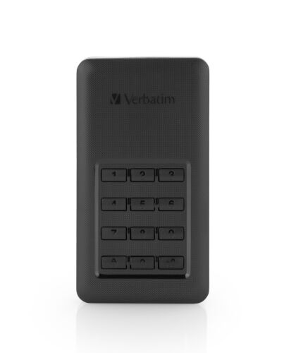 Verbatim Store 'n' Go Portable SSD with Keypad Access 256GB