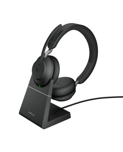 Jabra Evolve2 65 USB-C Black MS Chrg stand Stereo