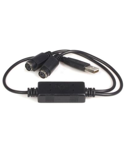 StarTech.com USB to PS/2 Adapter - Keyboard and Mouse