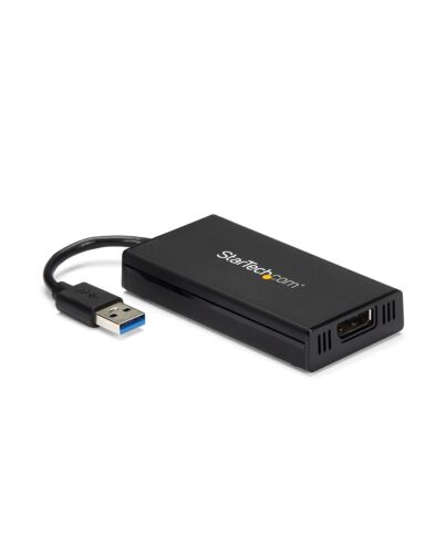 StarTech.com USB 3.0 to DisplayPort Adapter - DisplayLink Certified - 4K 30Hz