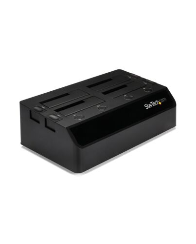 StarTech.com 4-Bay USB 3.0 to SATA Hard Drive Docking Station, USB Hard Drive Dock, External 2.5/3.5