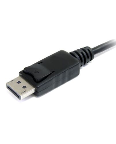 StarTech.com 6in (15cm) DisplayPort to Mini DisplayPort Cable - 4K x 2K UHD Video - DisplayPort Male to Mini DisplayPort Female Adapter Cable - DP Computer to mDP 1.2 Monitor Extension Cable DP2MDPMF6IN