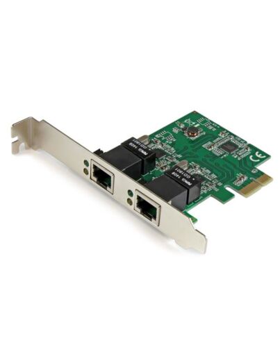 StarTech.com Dual Port Gigabit PCI Express Server Network Adapter Card - PCIe NIC