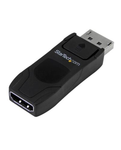 StarTech.com DisplayPort to HDMI Adapter - 4K 30Hz Compact DP 1.2 to HDMI 1.4 Video Converter - DP++ to HDMI Monitor/TV - Passive DP to HDMI Cable Adapter - Latching DP Connector
