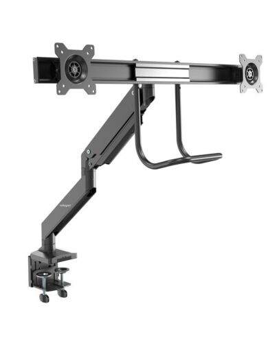 StarTech.com Desk Mount Dual Monitor Arm - Ergonomic Dual Monitor VESA Mount 32